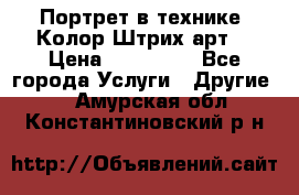 Портрет в технике “Колор-Штрих-арт“ › Цена ­ 250-350 - Все города Услуги » Другие   . Амурская обл.,Константиновский р-н